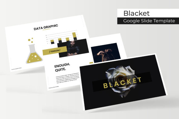 Blacket Google Slide Template: A Modern Presentation Kit