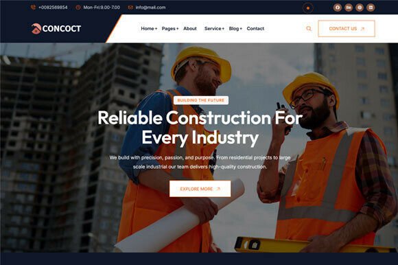 Build Your Online Presence with the Concoct WordPress Theme