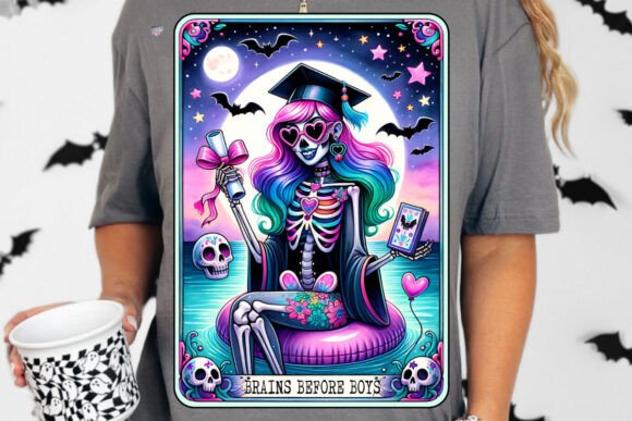 Celebrate Your Graduate with Brains Before Boys Tarot PNG