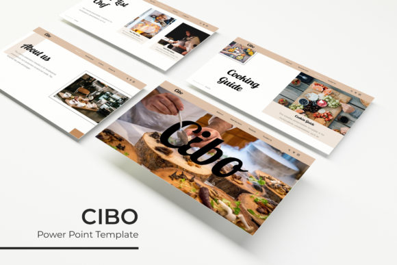 Cibo Power Point Template: Professional Presentation Design