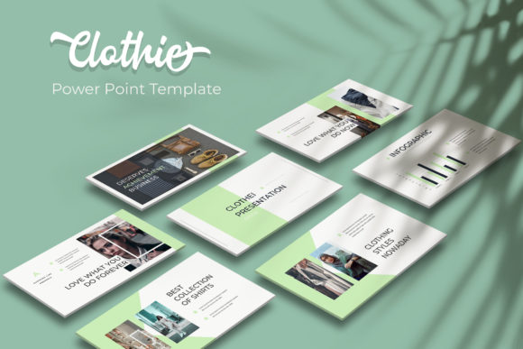 Clothie Power Point Template: Modern Slides for Every Need