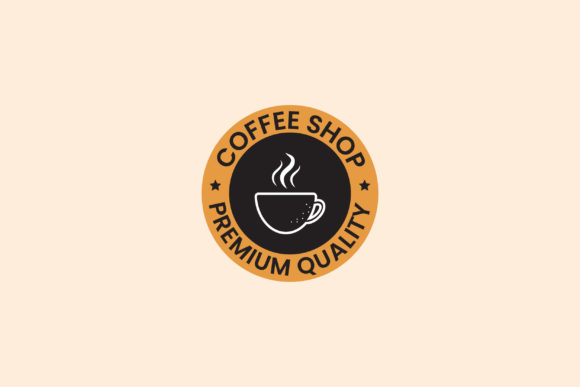 Coffee Logo: Pixel Perfect Vector Emblem for Modern Branding