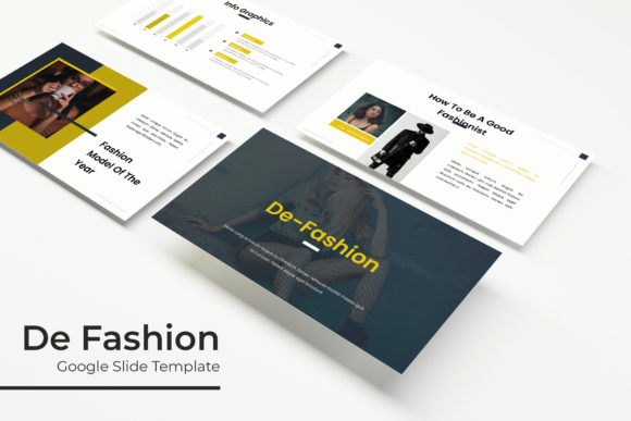 De Fashion Google Slide Template: Elevate Your Presentations