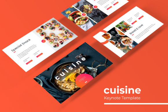 Explore the Cuisine Keynote Template for Stunning Visuals