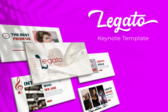 Legato Keynote Template: Modern Design for Polished Presentations