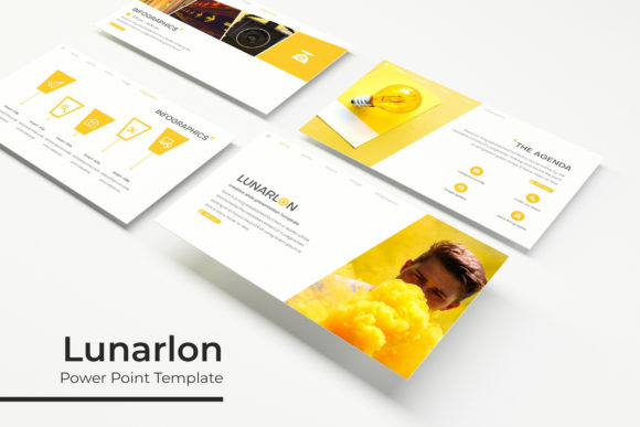 Lunarlon Power Point Template