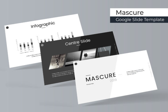 Mascure Google Slide Template: 150+ Slides & 5 Colors