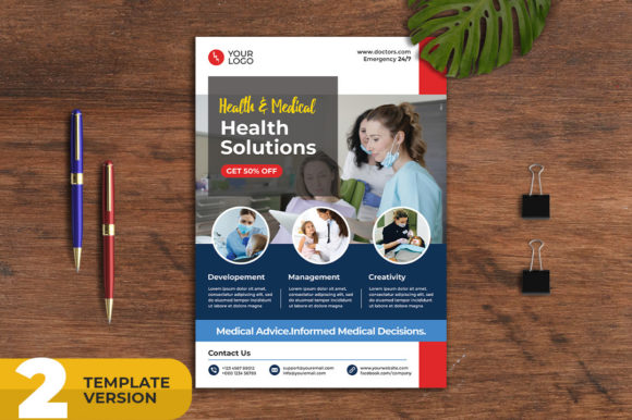 Medical Dental Flyer Pack: Professional Healthcare Marketing
