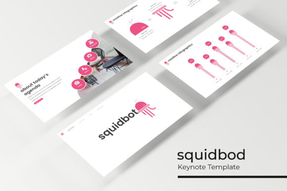 Squidbod Keynote Template: Professional Design Flexibility