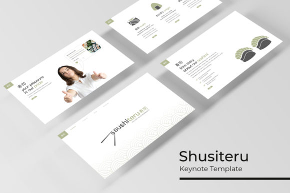 Sushiteru Keynote Template: Dynamic Presentations