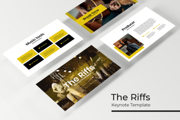 The Riffs Keynote Template: Dynamic Slides for Modern Presentations