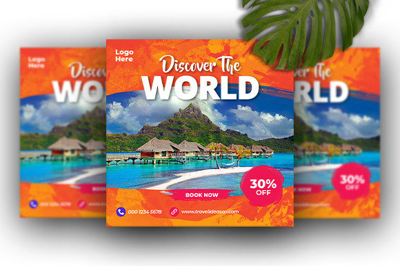 Travel Adventure Social Media Banner: Design Template for Your Brand